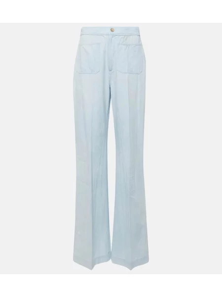 Pantaloni Polo Ralph Lauren albastru