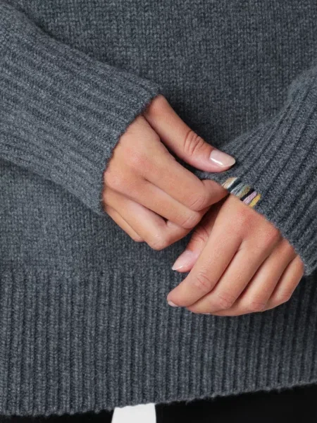 Heláncă Extreme Cashmere din cașmir gri