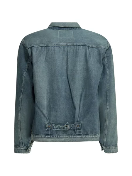 Blugi Levi's® cu autograf cu buzunare aplicate alb