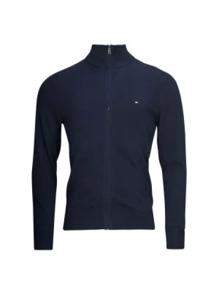 Kašmírová vesta Tommy Hilfiger modrá