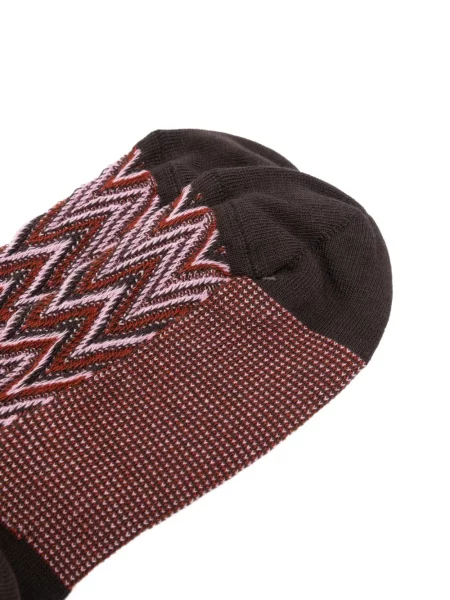 Čarape Missoni smeđa