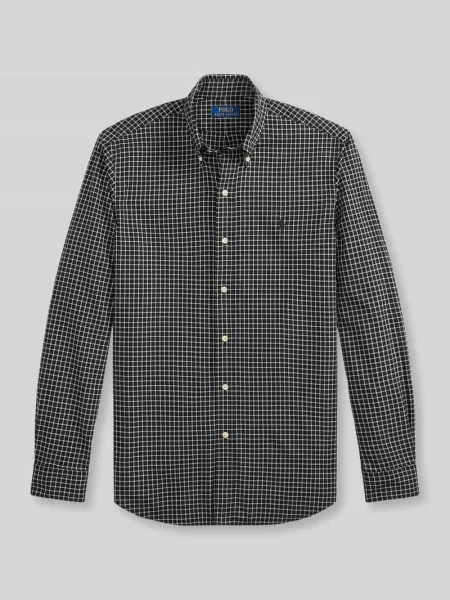 Koszula casualowa o kroju regular fit z czystej bawełny Polo Ralph Lauren czarna