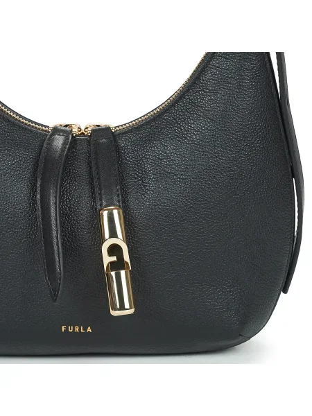 FURLA Geantă de umăr GOCCIA' negru