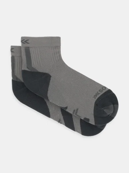 Чорапи X-Socks RUN DISCOVER ANKLE кафяво сиво
