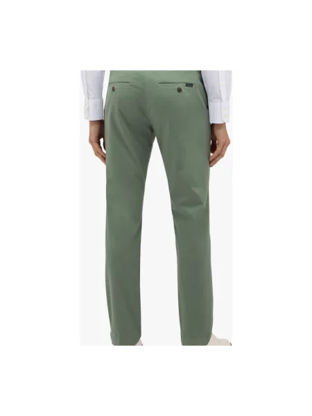 Сhinosy Brooks Brothers ze stretchu zielone