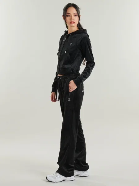 Velúr ruha Juicy Couture fekete