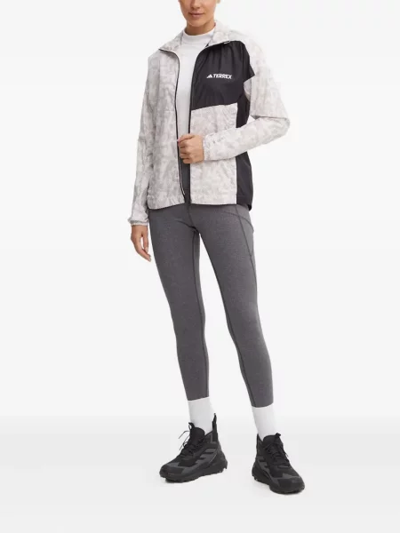 Sneakerși Adidas Terrex cu dungi plasă cu imagine negru