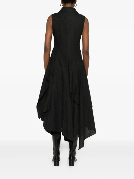 Rochie midi A Tentative Atelier până la genunchi de costum negru