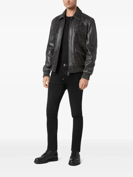 Geacă bomber Philipp Plein gri
