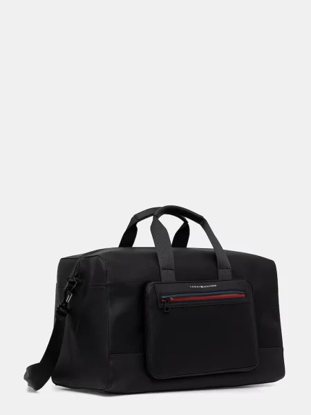 TOMMY HILFIGER Geantă de călătorie Foundation roșu negru