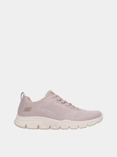 Кросівки повсякденні Skechers лавандовий текстиль/штучна шкіра
