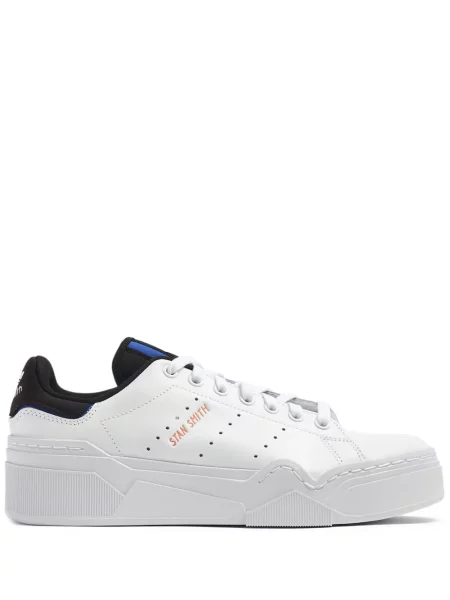Маратонки Adidas Stan Smith с връзки с дантела бяло