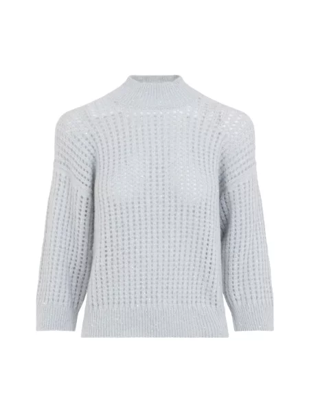 Sweter Peserico wełniany niebieski
