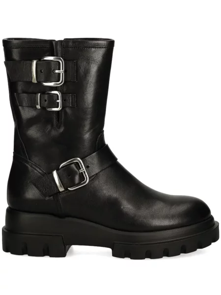 Botine Agl din piele negru