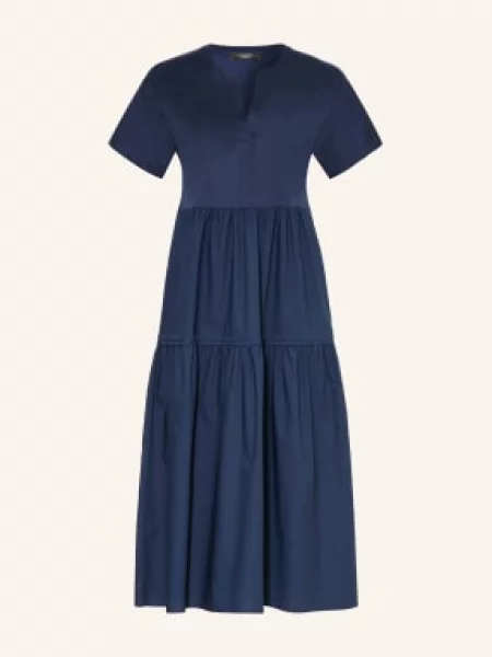 Weekend Max Mara Šaty Capsula Z Kombinace Materiálů tmavě modrá