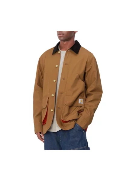 Kurtka Carhartt Wip brązowa