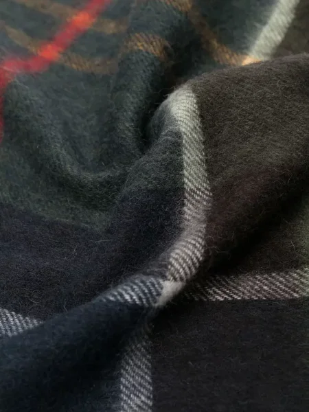 Pledas šalikas Barbour žalia