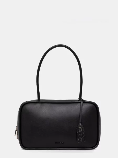 HUGO torebka z imitacji skóry Jodi_Duffle czarna