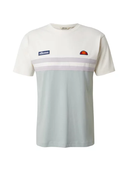ELLESSE Tricou Venire albastru închis / gri deschis / verde pastel / murdar alb