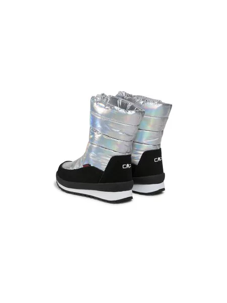 Snehule CMP Kids Rae Snow Boots Wp Strieborná