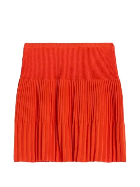 Fusta plisata Maccapani portocaliu