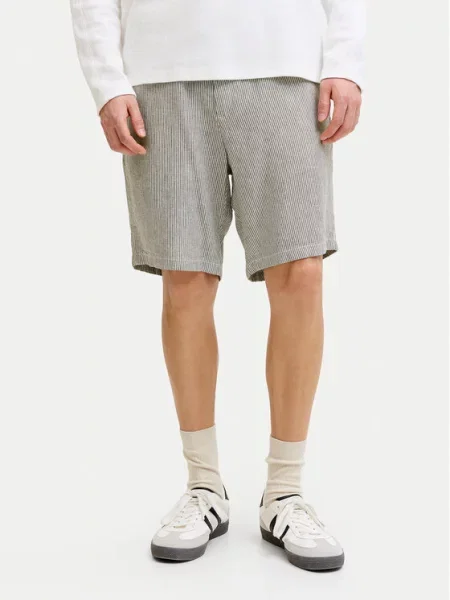 Jack & Jones Σορτς υφασμάτινο Ace Mykonos Εκρού