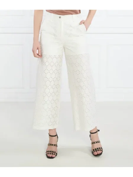 Liu Jo Pantaloni | Straight fit alb