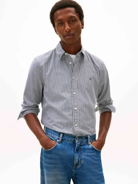 Tommy Hilfiger Cămașă | regular fit negru