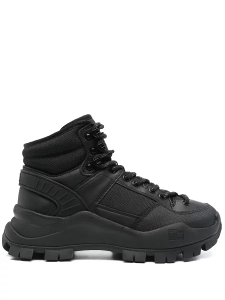 Cizme scurte Tommy Jeans chunky negru