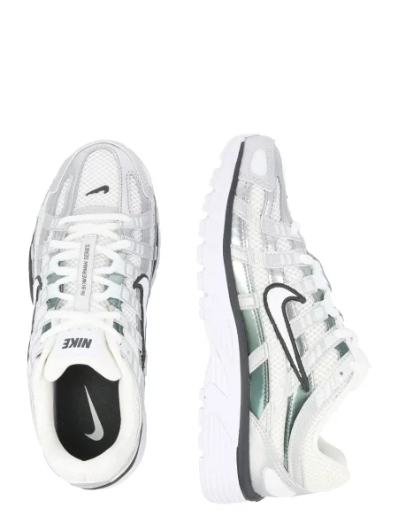 Nike Sportswear Nízke tenisky nefritová / čierna / strieborná biela