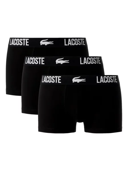 Boxerky Lacoste černé