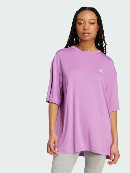 Футболка Adidas фиолетовая