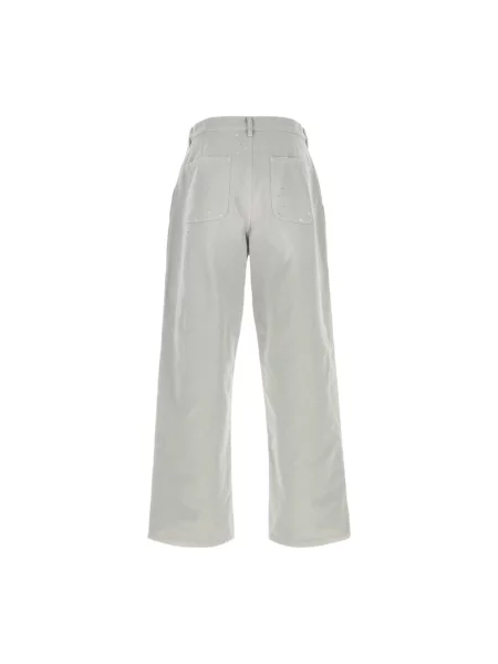 Szerokie jeansy Maison Margiela szare