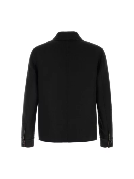 Kurtka Burberry wełniana czarna
