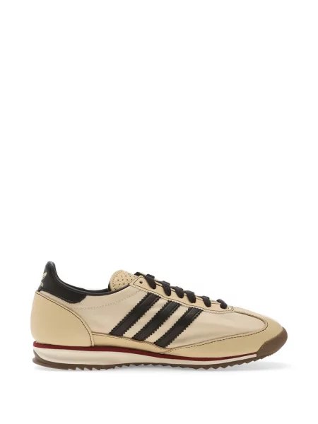 Drumeții sneakerși Adidas Samba cu dungi verde