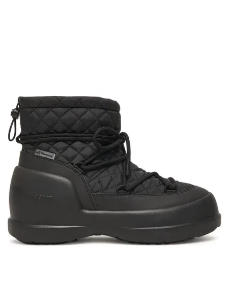Moon Boot Hótaposó Mb Mezzaluna Quilted Mid Wp fekete