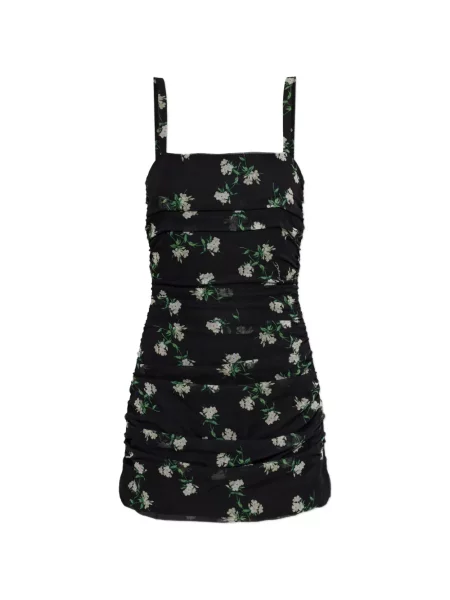Rochie Dolce & Gabbana cu model floral cu imagine negru