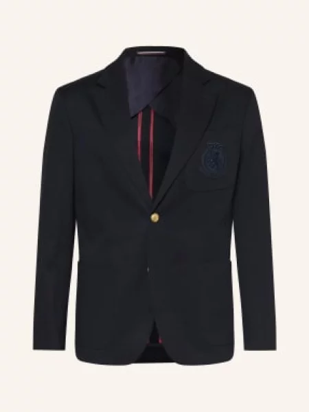 Tommy Hilfiger Marynarka O Kroju Extra Slim Fit blau granatowa