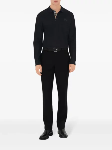 Polo marškinėliai Burberry mėlyna