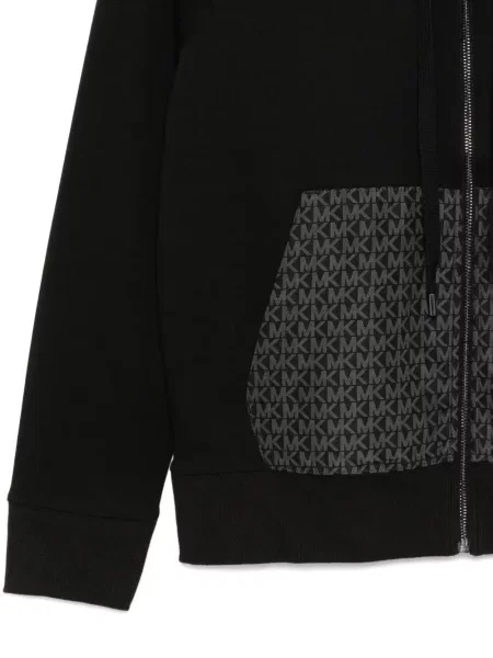 Geacă Michael Kors cu glugă negru