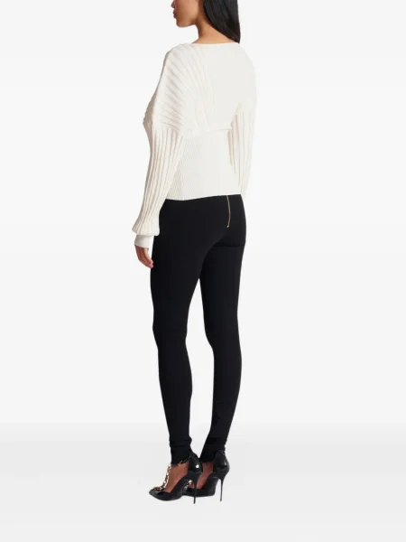 Pulover Balmain lung alb