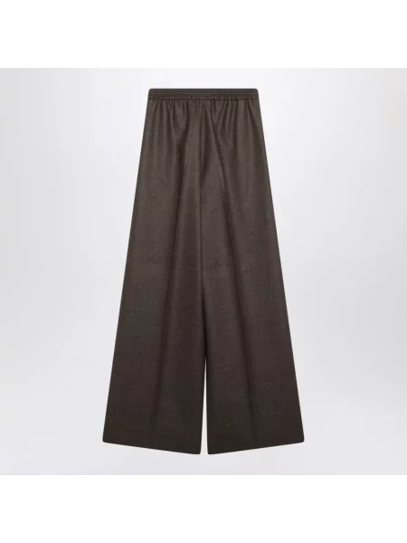 Spodnie Max Mara brązowe