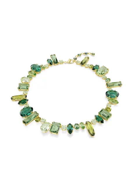 Naszyjnik Swarovski zielony