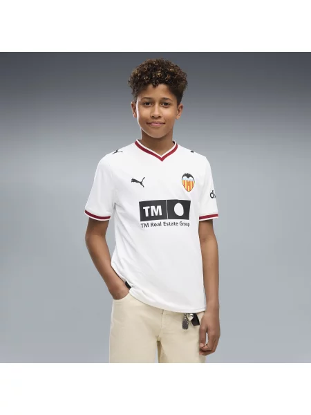PUMA Młodzieżowa koszulka domowa Valencia CF Akcesoria biały