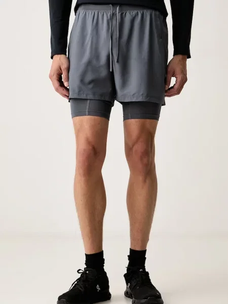 Under Armour sportske kratke hlače za muškarce LAUNCH siva