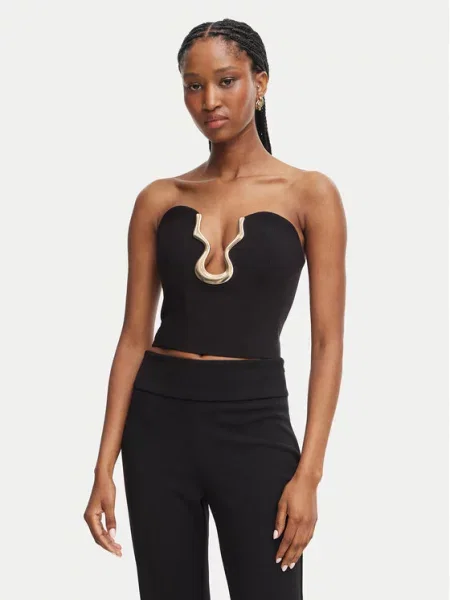 Bardot Top Paltrow negru