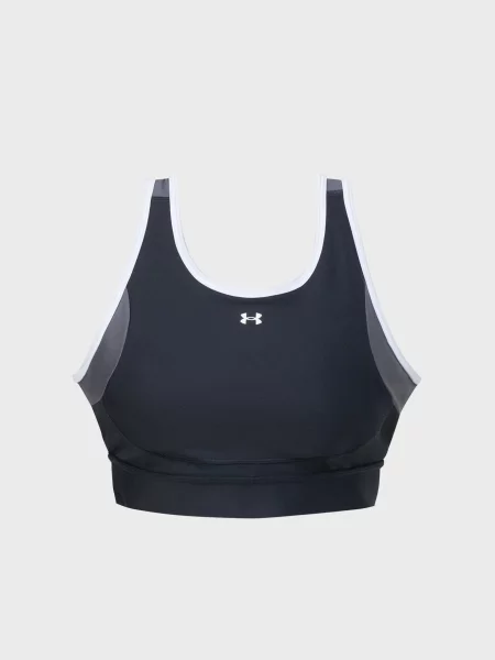 Спортивный топ Under Armour с открытой спиной черный
