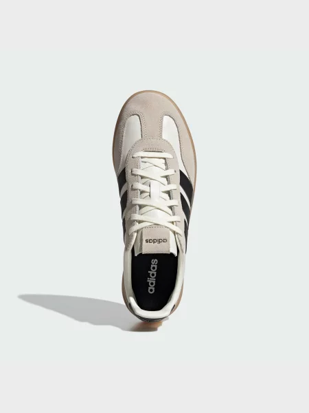 Кожаные кеды Adidas белые