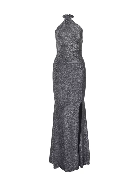 WAL G. Rochie de seară XZENA argintiu