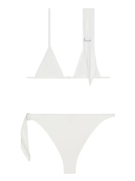 Bikini Courreges alb